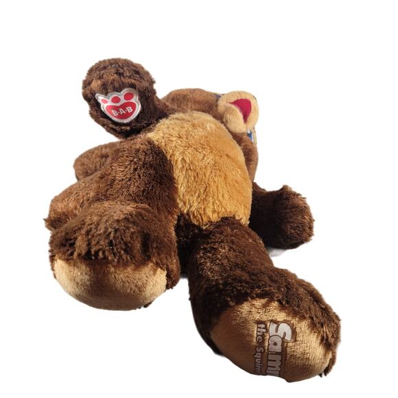 Build A Bear  Sammy the Squirrel Plush Toy Brown 16" Stuffed Animal 2022 - Picture 6 of 13